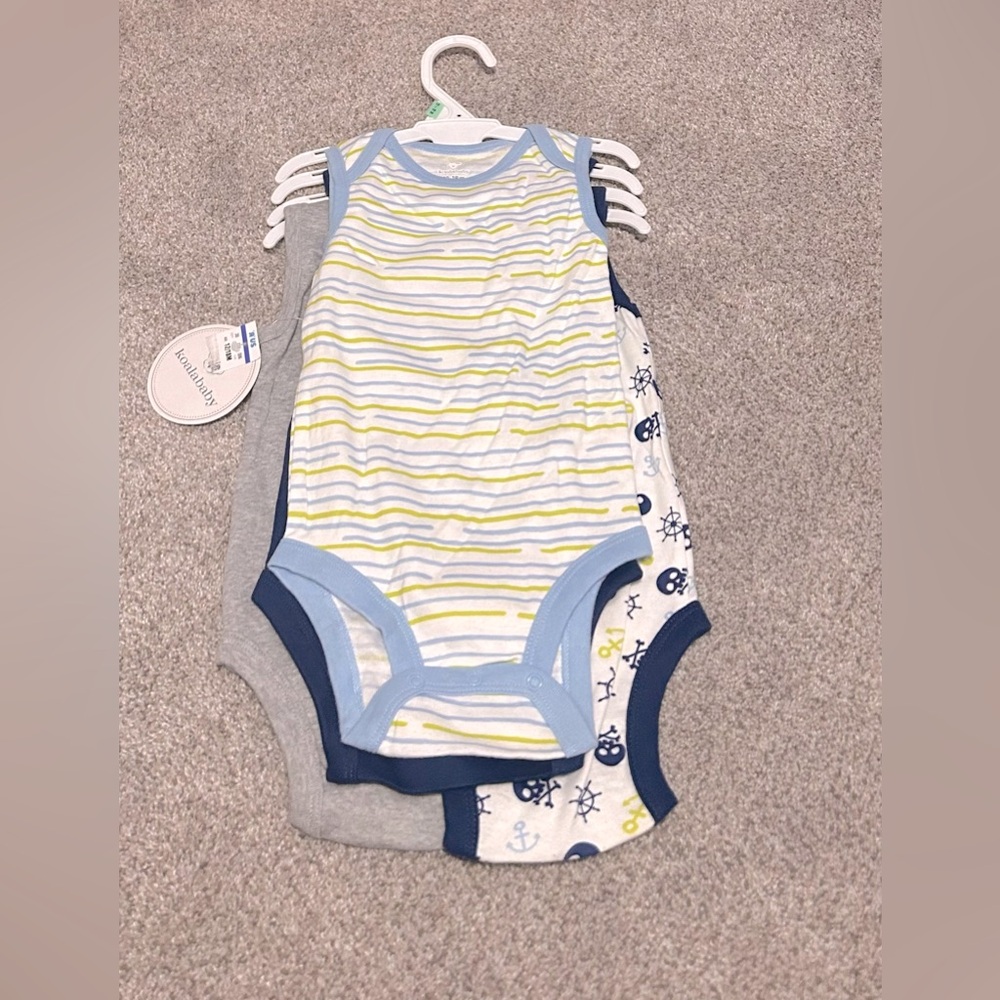 Koala baby - 12/18 months 4 piece set of sleeveless onesies
